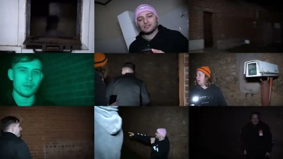 OVERNIGHT IN MOST HAUNTED JAIL (CHALLENGE)