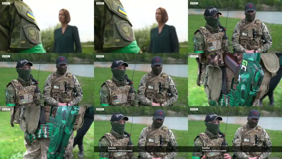 Russian soldiers caught on camera killing Ukrainian civilians - BBC News