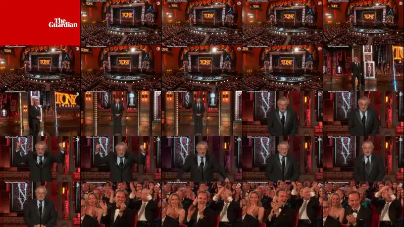 Robert de Niro's 'Fuck Trump' speech at Tony awards