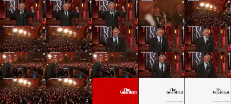 Robert de Niro's 'Fuck Trump' speech at Tony awards