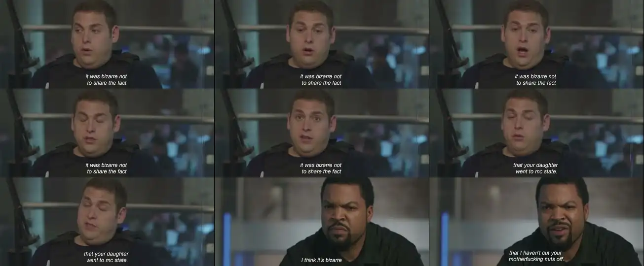 22 Jump Street: Schmit f*cked the Captain's daughter HD