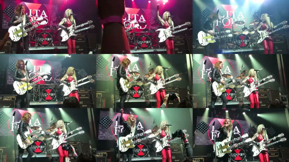 Lita Ford &  Lzzy Hale  "Close My Eyes Forever" Live @ Webster Hall