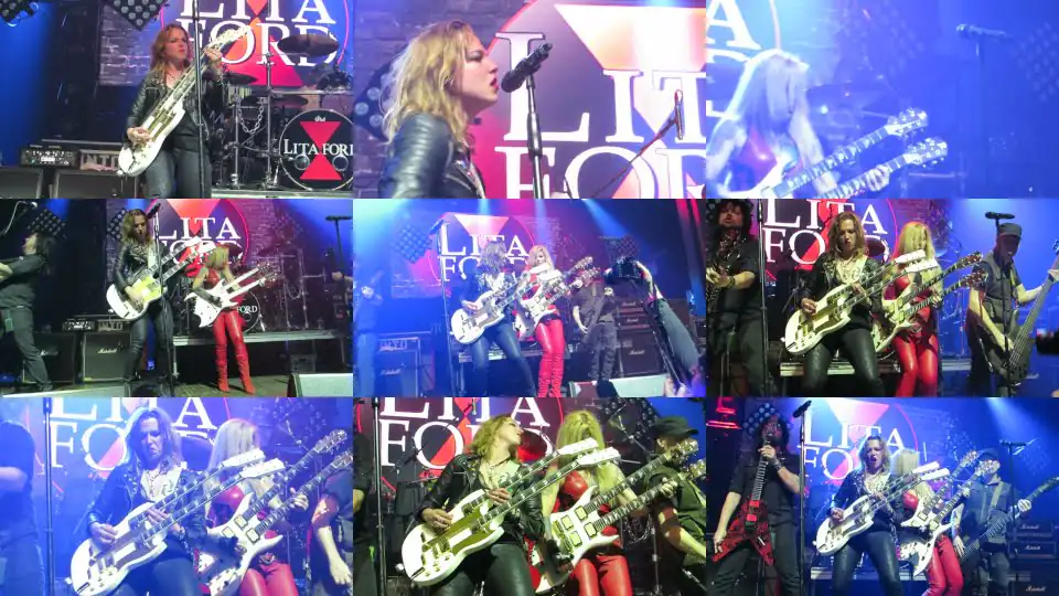 Lita Ford &  Lzzy Hale  "Close My Eyes Forever" Live @ Webster Hall