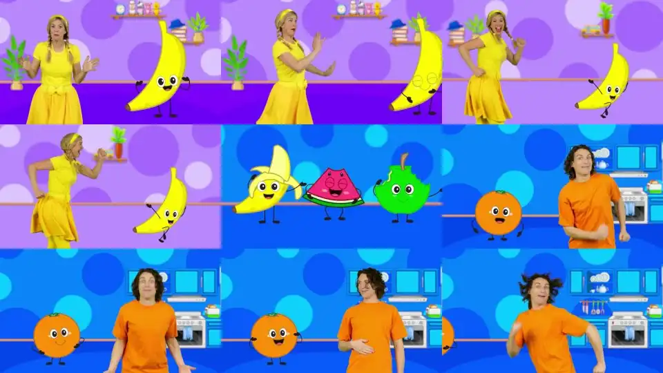 Fruit So Yummy 🍉🍏🍌🍓🍊 Kids Song