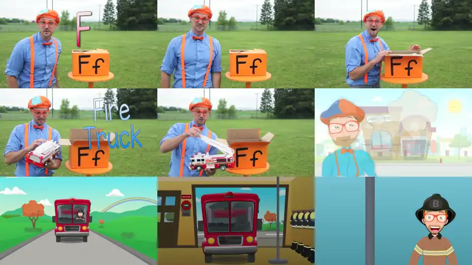 Learn The Alphabet With Blippi | ABC Letter Boxes