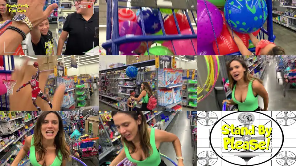 BACK TO SCHOOL BLINDFOLD SHOPPING! *No Budget Challenge* | The Royalty Family