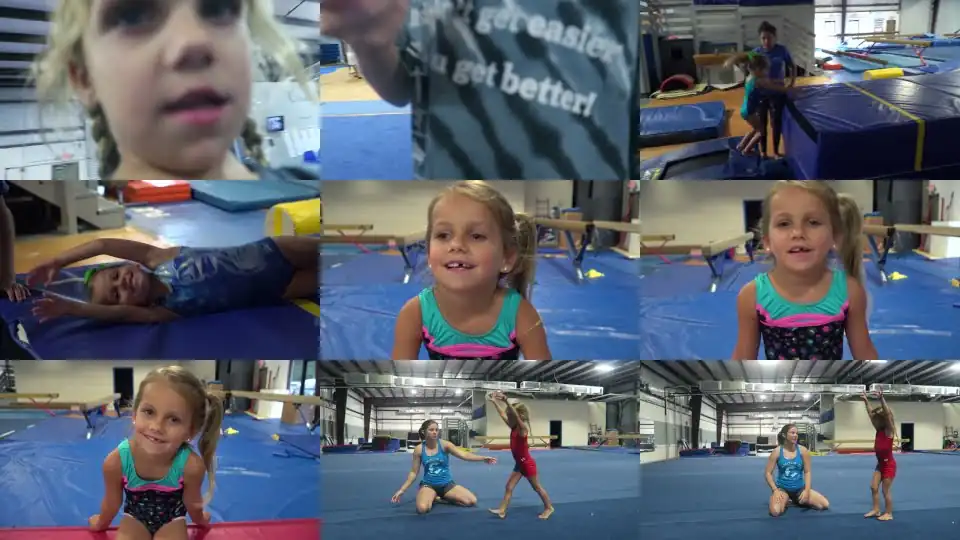 Adorable 5 Year Old Gymnast Kyleigh| Ultimate Gymnastics