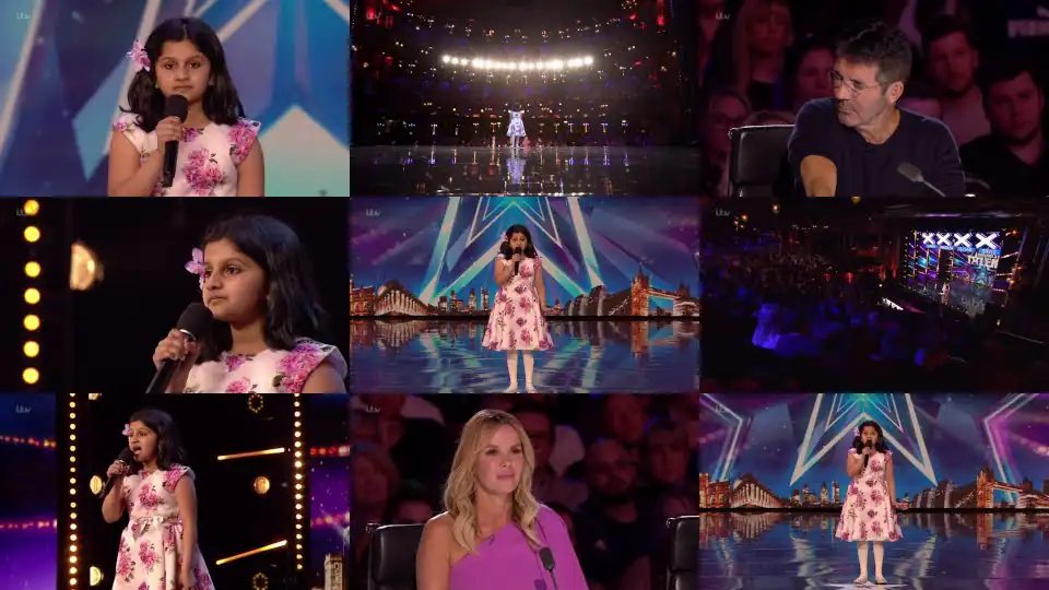 Simon Cowell STOPS 10 Year-Old Indian Girl Mid-Performance! What She Does Next Will Blow Your Mind!