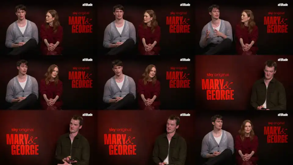Mary & George's Nicholas Galitzine and Julianne Moore on gay sex scenes and Red, White & Royal Blue