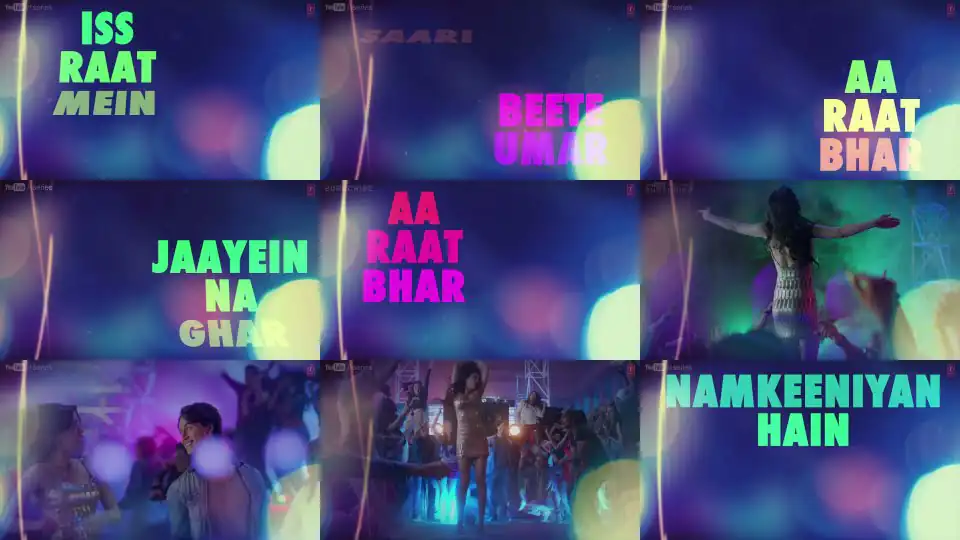 Heropanti : Raat Bhar Full Song with Lyrics | Tiger Shroff | Arijit Singh, Shreya Ghoshal