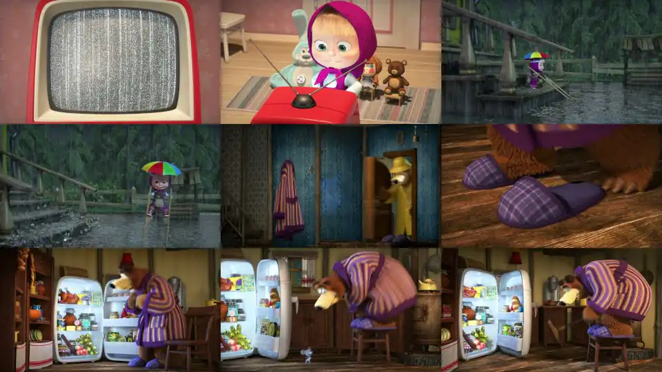 Masha and The Bear 🐱 Like Cat And Mouse 🐭 (Episode 58)