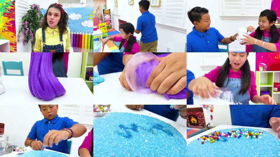 Alex and Jannie Fun Slime Activities for Kids: Learning to Share and Create Together