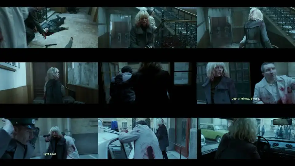 Atomic Blonde | The 10-Minute Single Take Fight Scene in 4K HDR