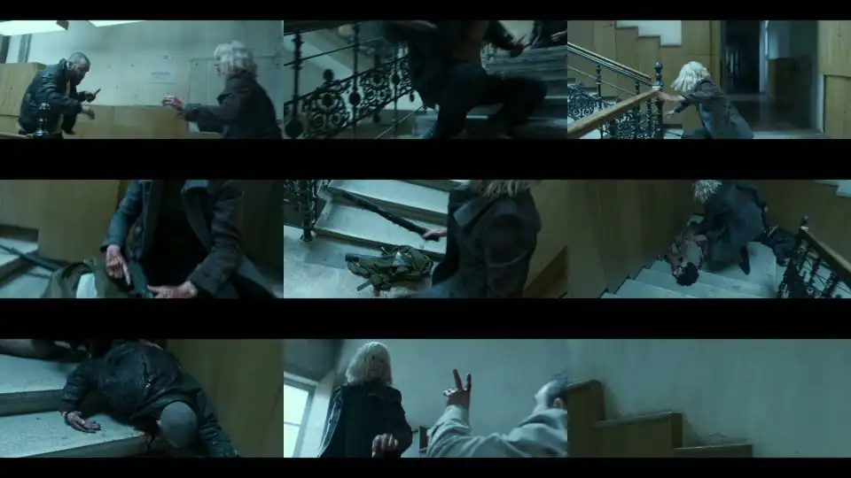 Atomic Blonde | The 10-Minute Single Take Fight Scene in 4K HDR