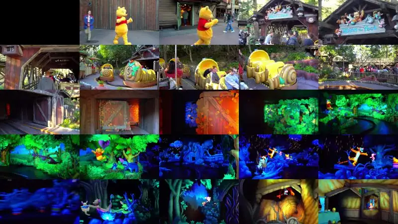 The Many Adventures of Winnie the Pooh 2023 - Disneyland Rides [4K POV]