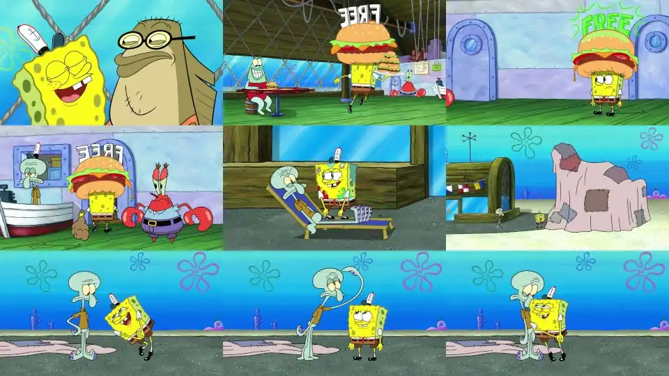Every Krabby Patty in NEW SpongeBob Episodes 🍔 | 60 Minute Compilation | SpongeBob