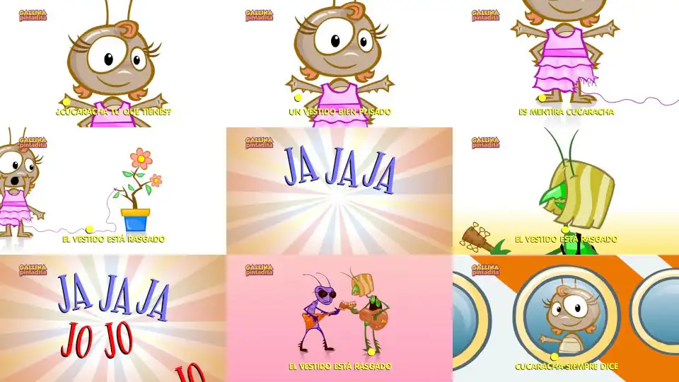 Cucarachita - Gallina Pintadita 1 - Oficial - Canciones infantiles para niños y bebés