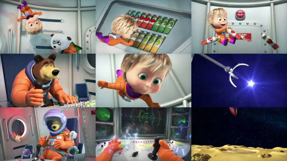 Masha and the Bear – 🚀🌕Twinkle, twinkle, little star🌕🚀 Episode 70