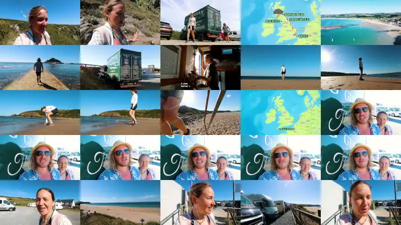 We found a SECRET NUDIST BEACH (Cornwall UK Travel Vlog)