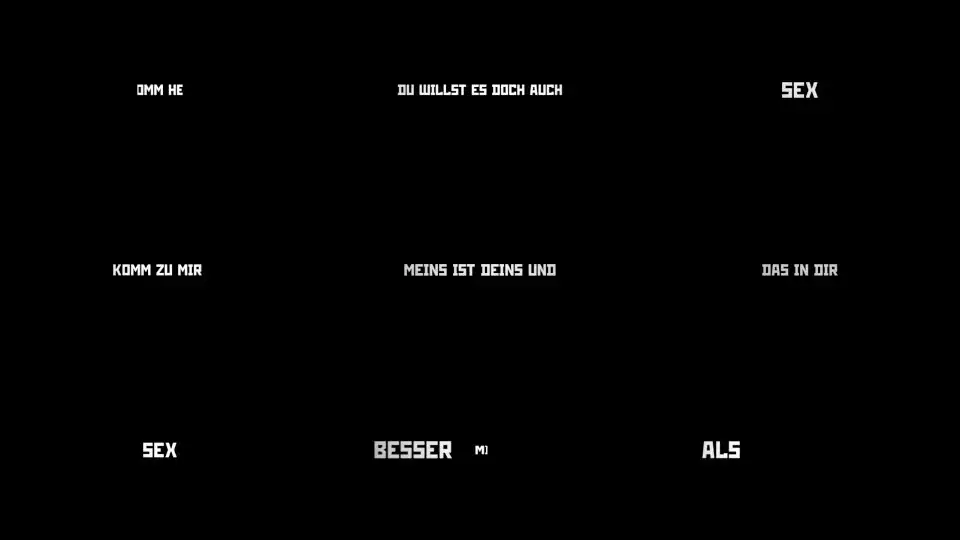 Rammstein - Sex (Official Lyric Video)