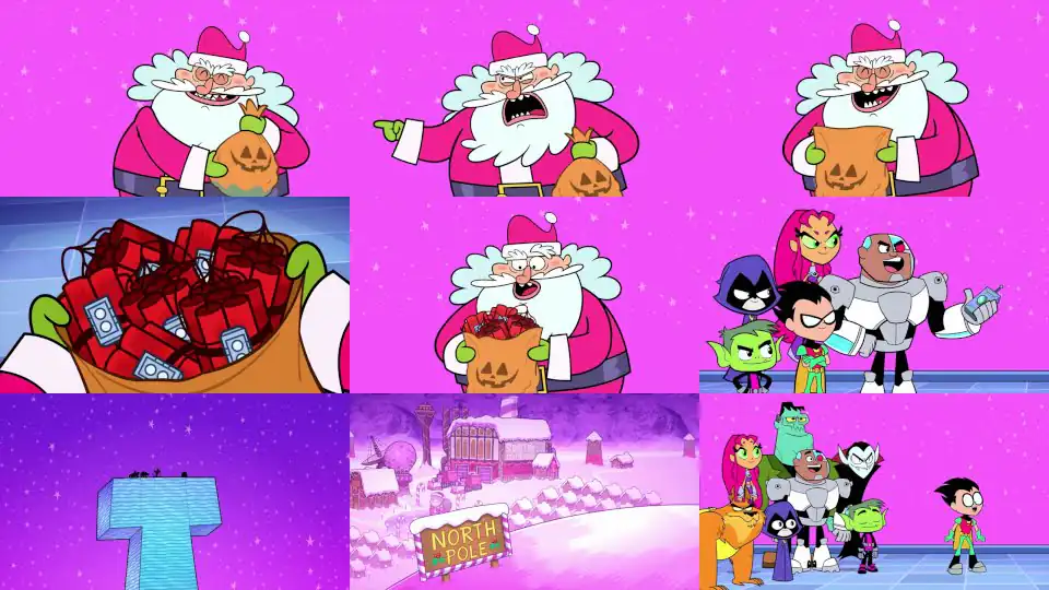 Teen Titans Go! | Santa Steals Halloween | Cartoon Network