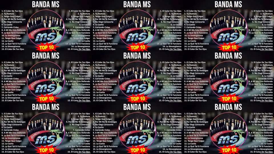 B a n d a M S MIX Grandes Exitos, Best Songs ~ Top Latin Music