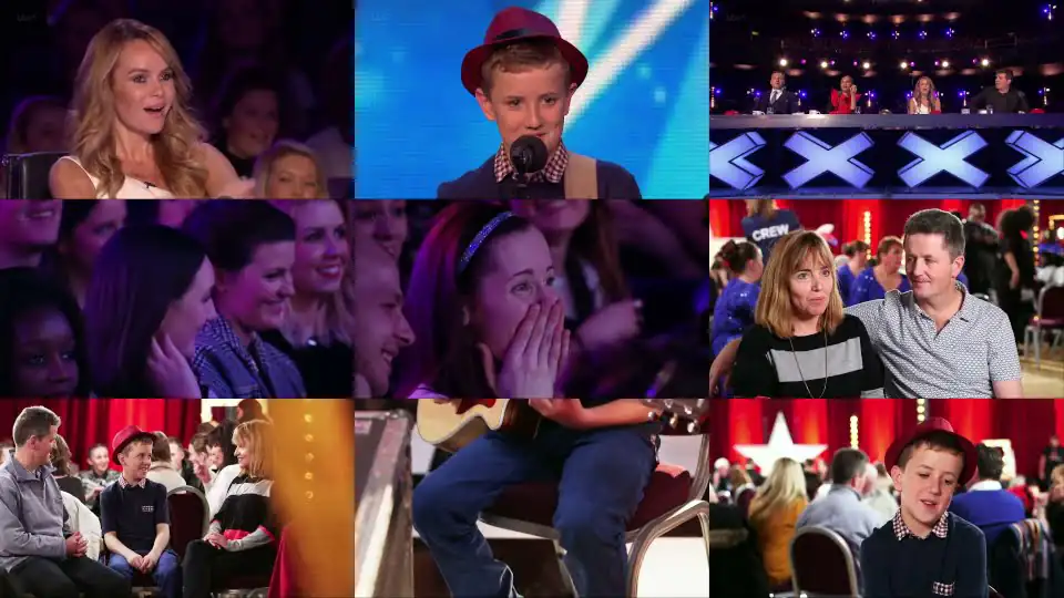 Britain's Got Talent 2015 S09E02 Henry Gallagher 12 Year Old Sings His Own Amazing Original Song