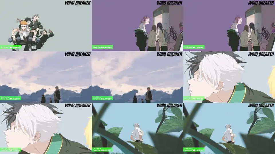 TVアニメ「WIND BREAKER」ノンクレジットエンディング映像『無敵』Young Kee｜2024.04.04 ON AIR