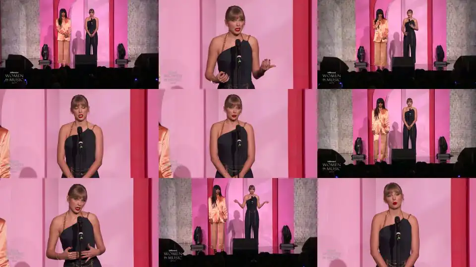 Taylor Swift Accepts Woman of the Decade Award | Women In Music