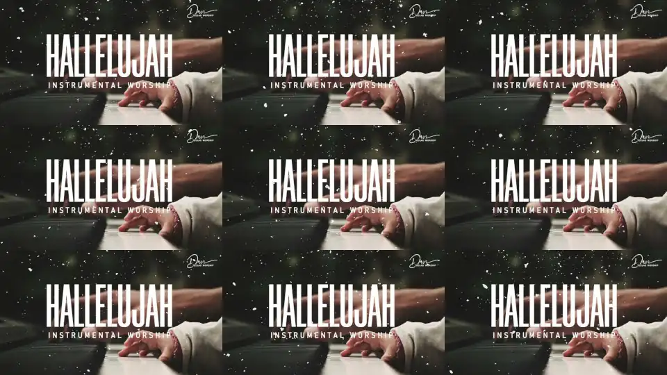 ♫ Hallelujah (Aleluia) - Leonard Cohen | Instrumental Worship / Fundo Musical | Piano + Pad