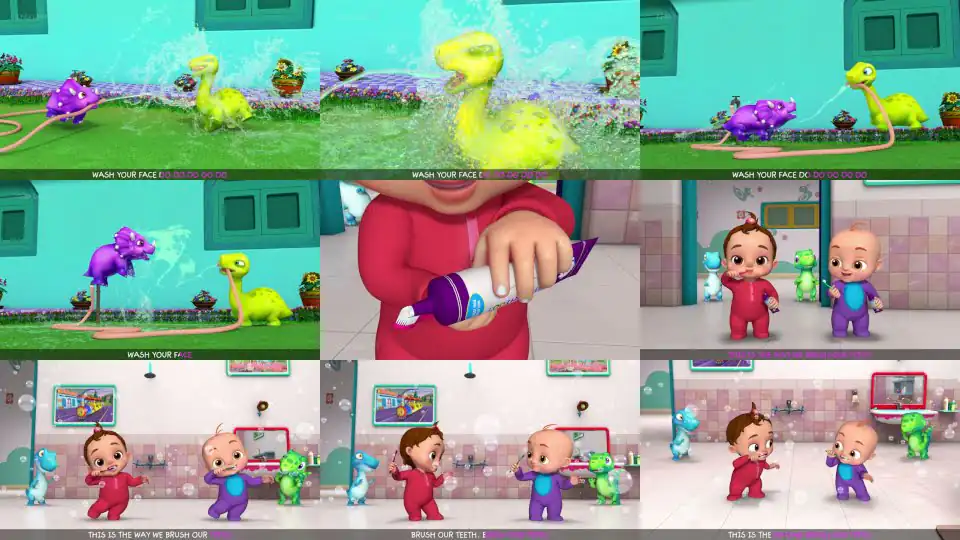 This Is The Way We Brush Our Teeth - ChuChu TV Funzone 3D Nursery Rhymes & Kids Songs