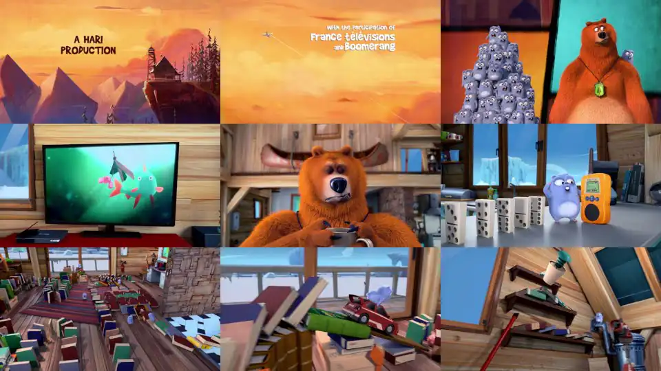 20 minutes de Grizzy & les Lemmings 🐻🐹 Cartoon compilation #63 / Episodes complets 185, 186, 187