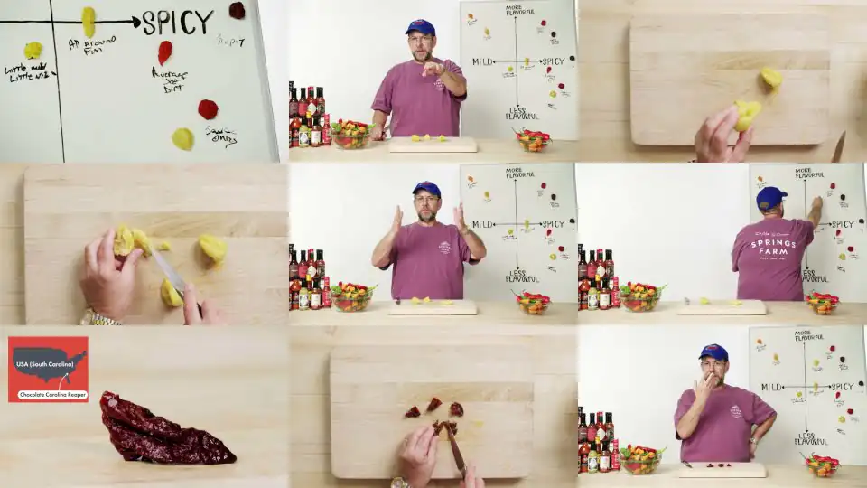 'Pepper X' Creator Ed Currie Tastes The Hottest Peppers From 11 Countries | Epicurious