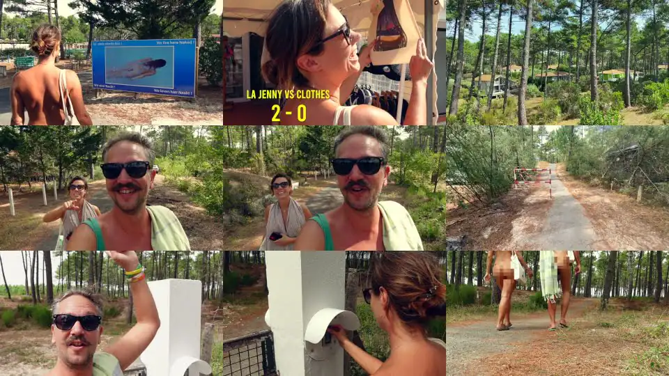 How much can we do NAKED at Naturist Campsite La Jenny?