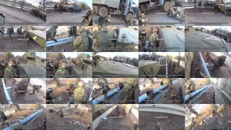 🔴 Ukraine War - Russian Soldiers Helmet Cam Captures His Unit Coming Under Ukrainian Ambush