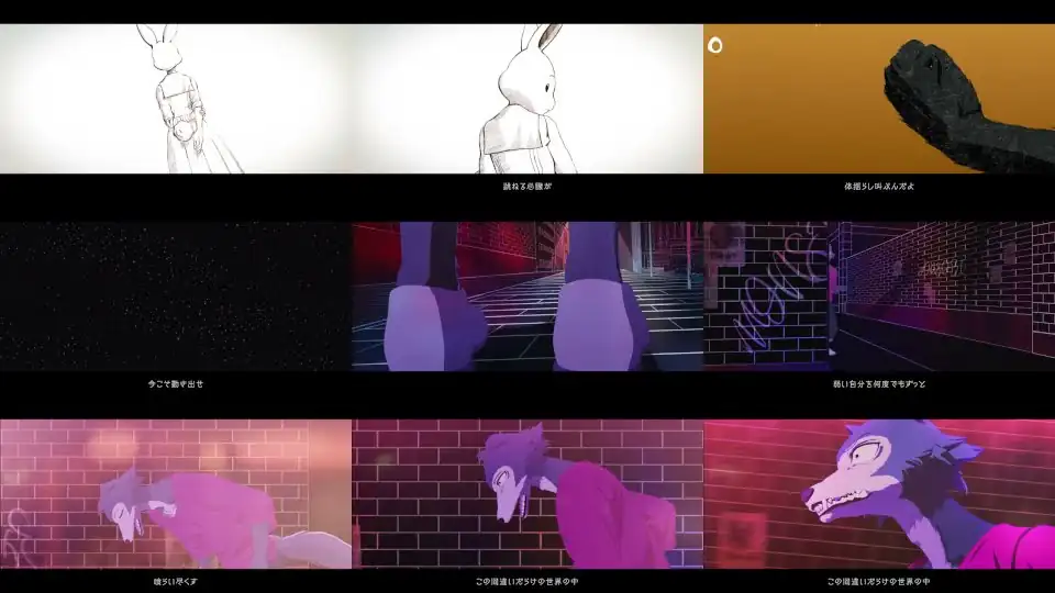 YOASOBI「怪物」Official Music Video　(YOASOBI - Monster)