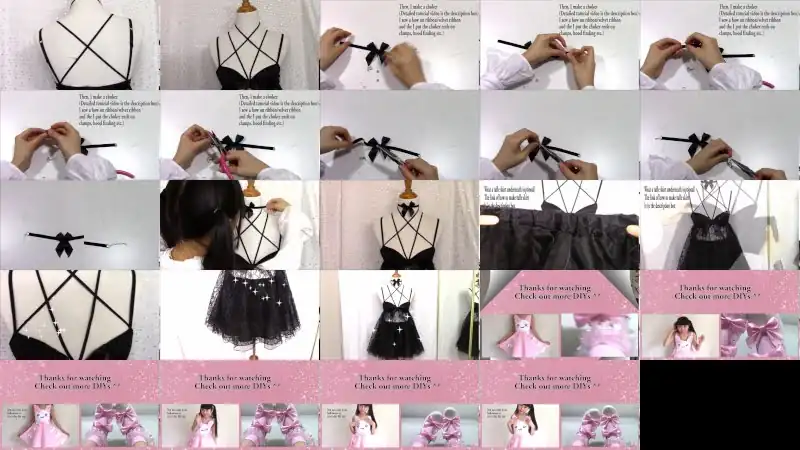 DIY Sexy Baby Doll Harness Lingerie (Hand-sew) Out of a Bra