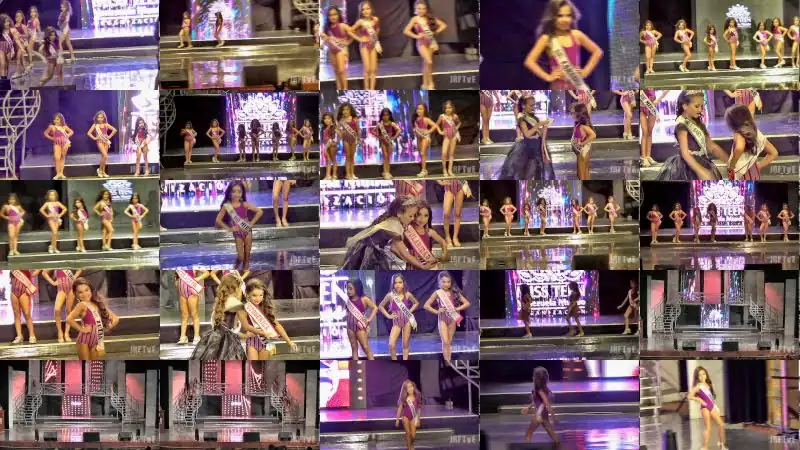 Traje de Baño Miss Teen Venezuela Mundo 2018 Infantil Gala Final Parte 3