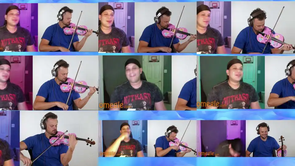 Playing Violin On Omegle But I Pretend I'm A Beginner