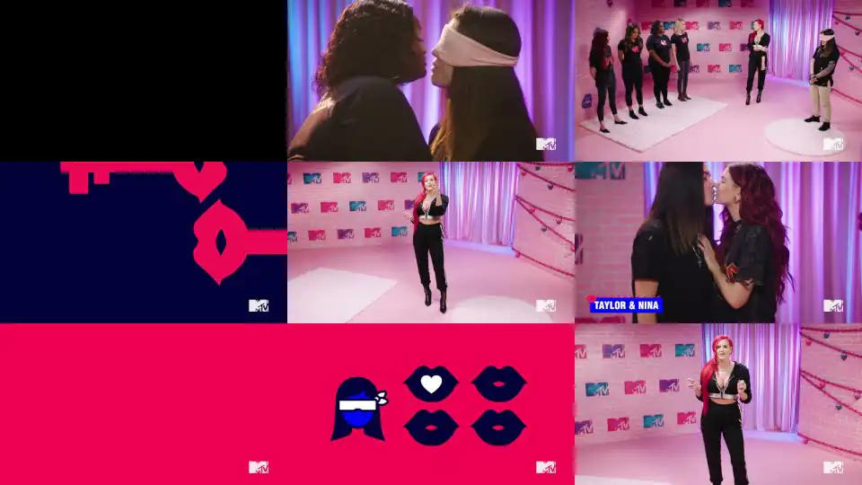 Girlfriends Take the Kissing Challenge 👩‍❤️‍💋‍👩 Lip Locked | MTV