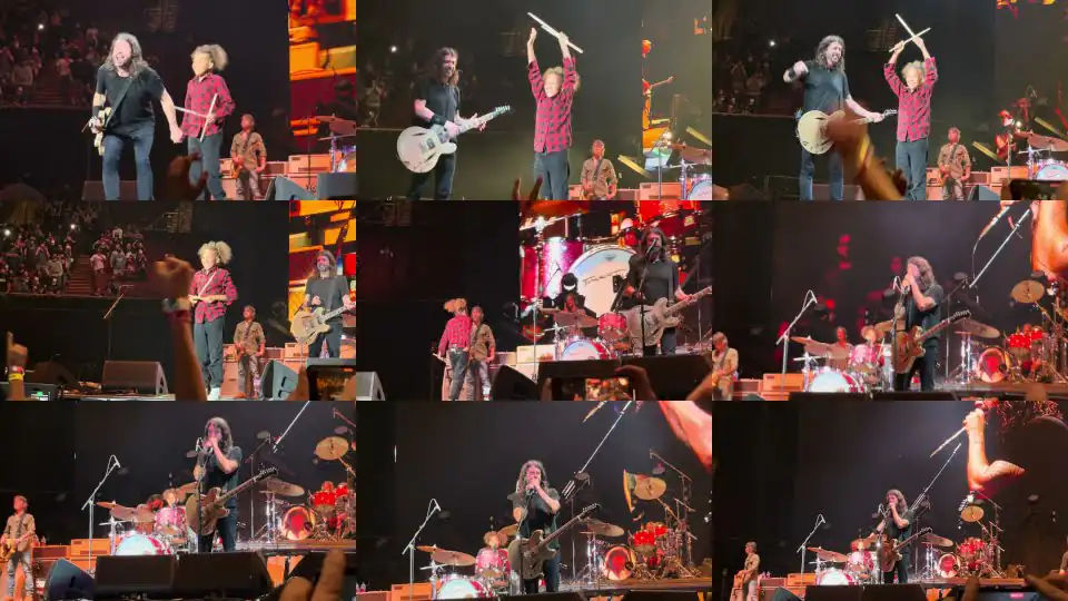 Foo Fighters "Everlong"  w/ 11-Year-Old Nandi Bushell, The Forum, Los Angeles, 8.26.21