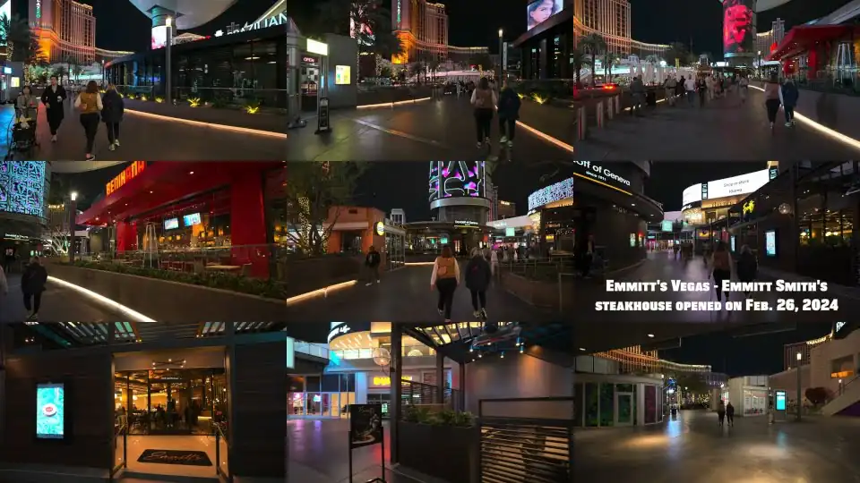 [4K HDR] Las Vegas Strip Night Walking Tour | 2024 | Las Vegas, Nevada