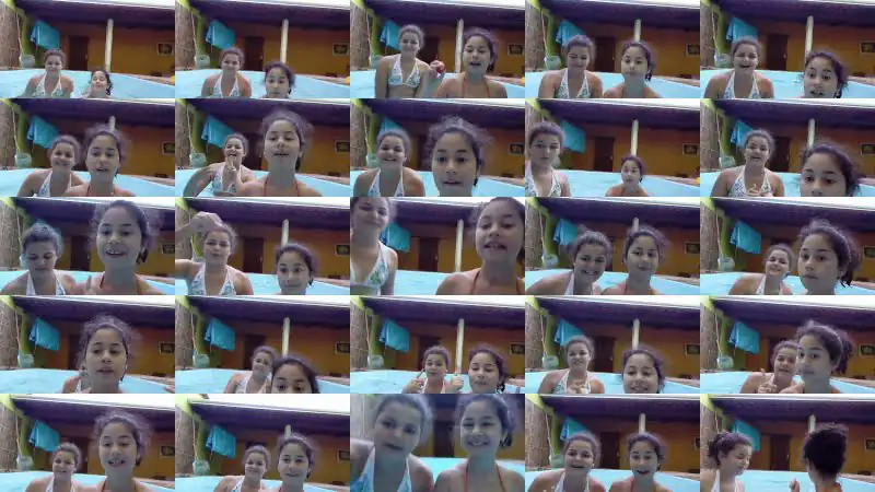 Vlog:#desafio na piscina quem pega mais bolinhas com minha irma-DE ISABELA PARA MENINAS