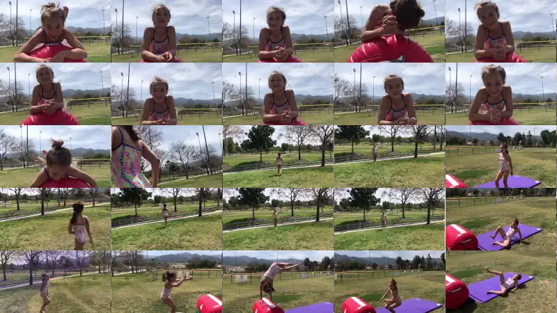 Gymnastics:  Vaulting Skills in the Park?!?!