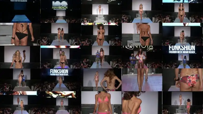 Liliana Montoya swim at Centennial Miami Celebration by Funkshion Fashion Week Miami