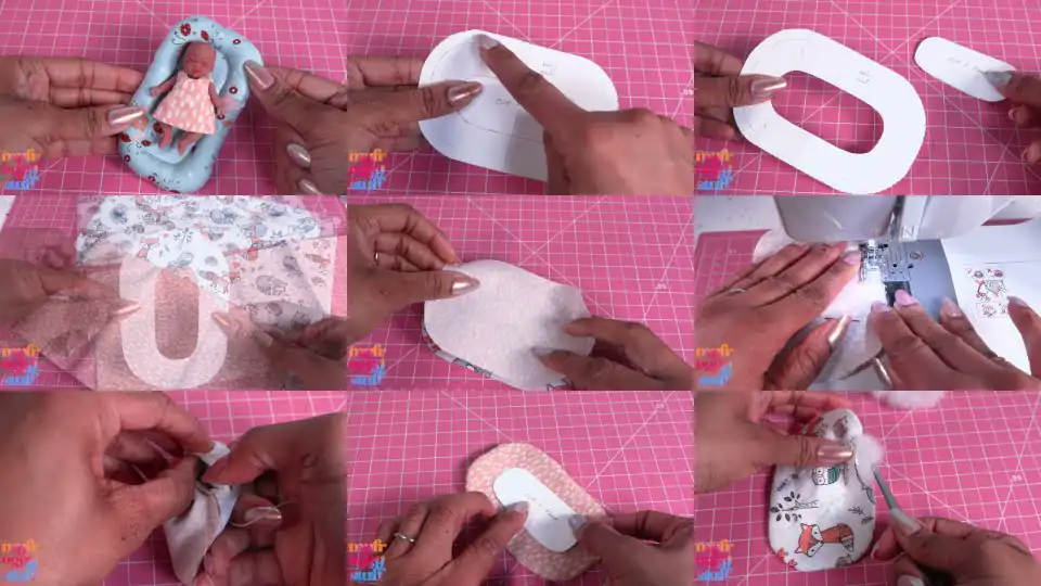 DIY Miniature Baby Essentials: Diapers, Clothes, Bag, and Bassinet