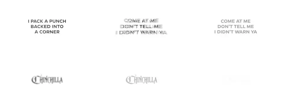 Little Girl Gone - CHINCHILLA (Lyric Video)