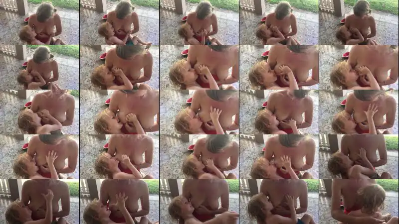Hilarious breastfeeding with Shaye, 4