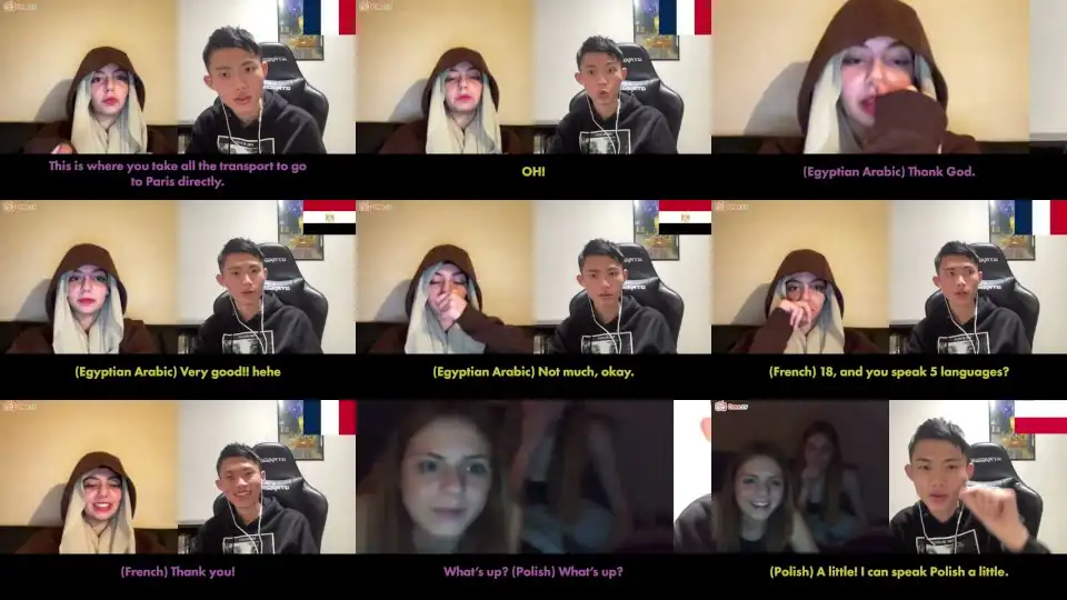 Surprising People by Speaking Their Native Languages on Omegle!