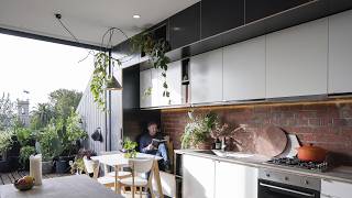 An Architect's Own Compact Apartment Filled With Warmth and Honest Materials